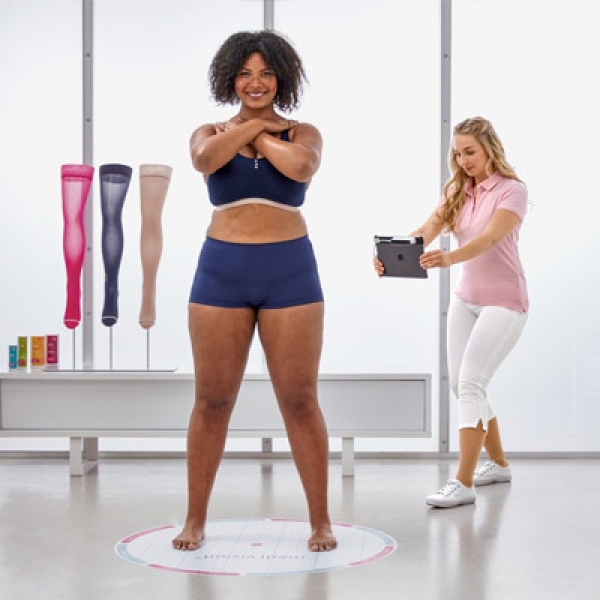 medi vision – kontaktlos Kompressionsstrümpfe messen